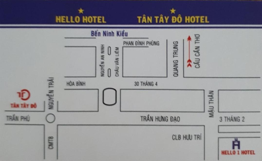 Tan Tay Do Hotel Can Tho Eksteriør billede